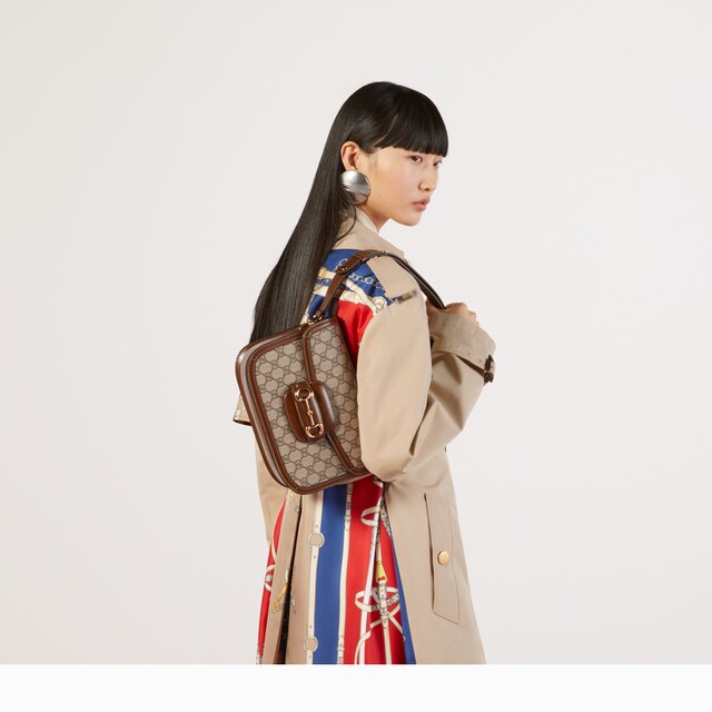 Gucci Horsebit 1955 medium shoulder bag - image 4