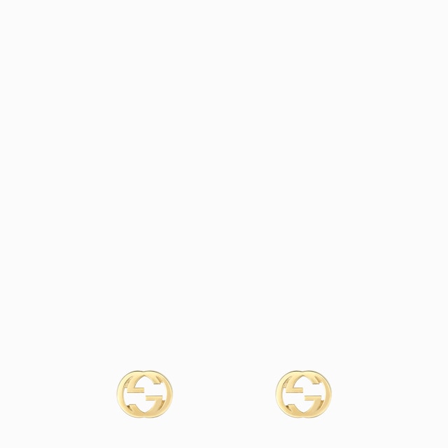 【GUCCI】〔ホースビット〕18K スタッズ ピアス ホースビット〕18K ダイヤモンド スタッズ ピアス18K ピンク
