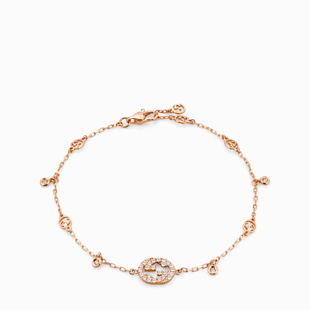 GUCCI ゴールド バングル Gucci Interlocking 18k bracelet in yellow gold | GUCCI® US