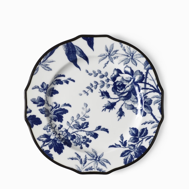 Dessertteller mit Herbarium-Motiv, 2er-Set
