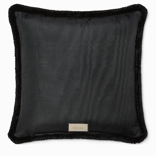 Gucci bear wool cushion