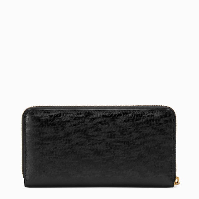 Zip around wallet with Gucci script