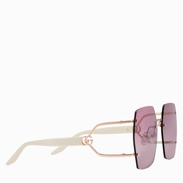 Geometric frame sunglasses