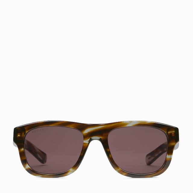 Oval frame sunglasses