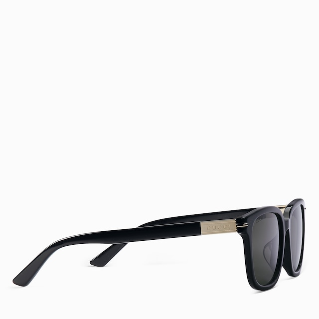 Low nose bridge square sunglasses