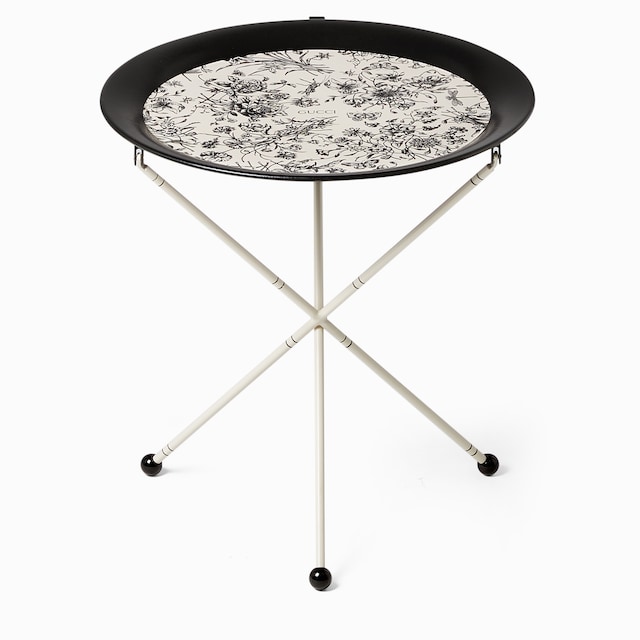Gucci Flora Sketch print folding table
