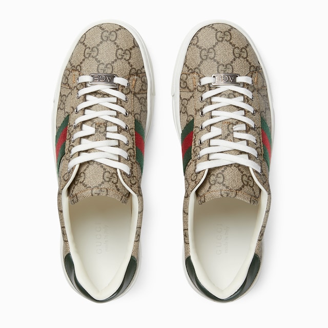 Women's Gucci Ace trainer with Web