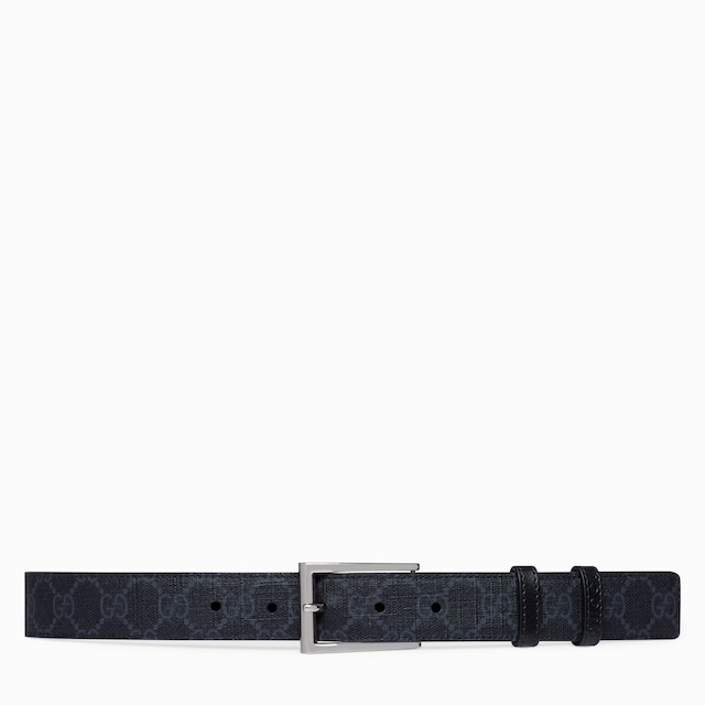 Reversible belt with rectangular buckle