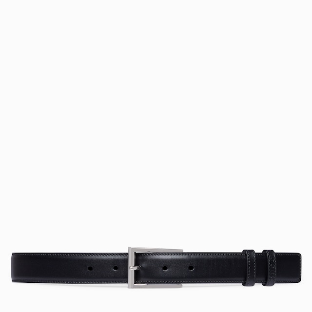 Reversible belt with rectangular buckle