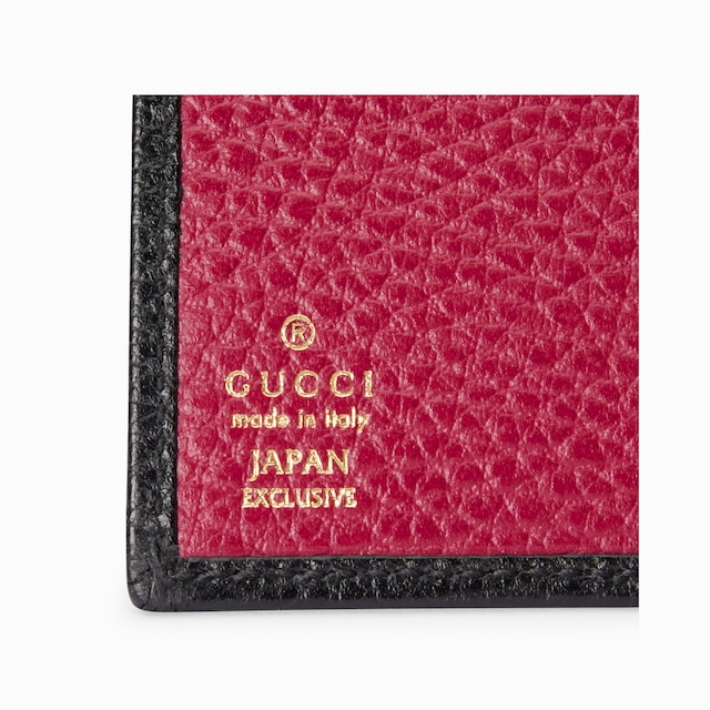 日本限定 ダブルG 二つ折りウォレット