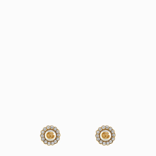 国内直営**GUCCI** グッチ ブロンディ レジン パール ピアス 国内直営**GUCCI** グッチ ブロンディ レジン パール ピアス