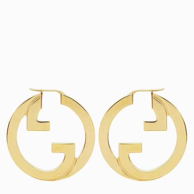 Gucci Blondie hoop earrings