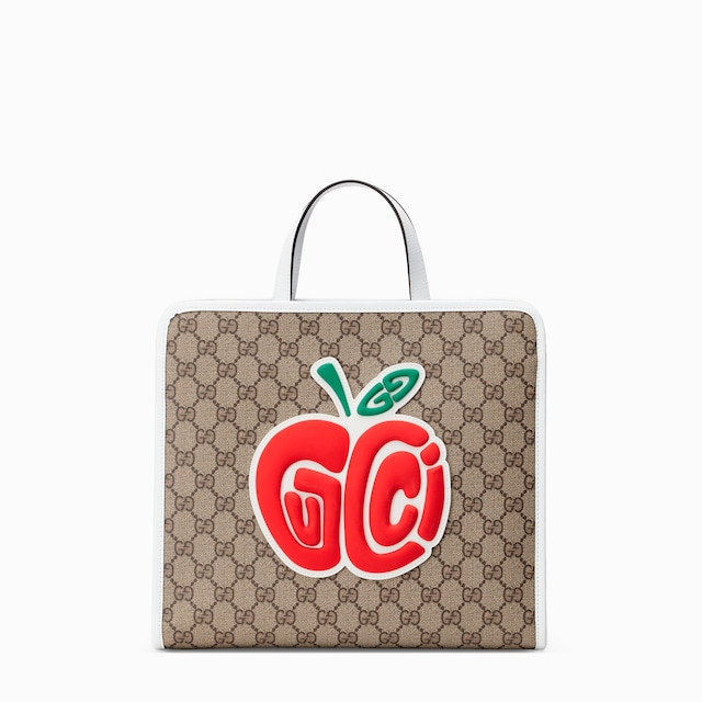 Children's GG tote bag with patch