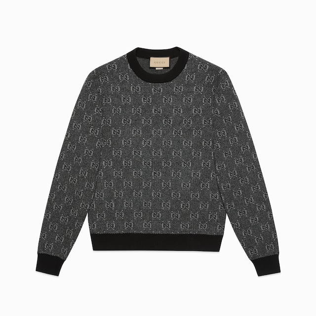 GG wool jacquard sweater 