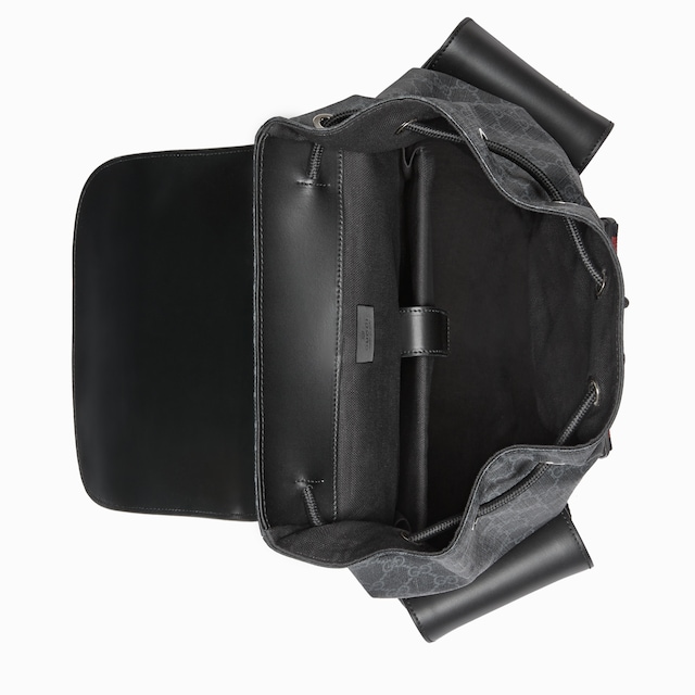 GG Black large backpack