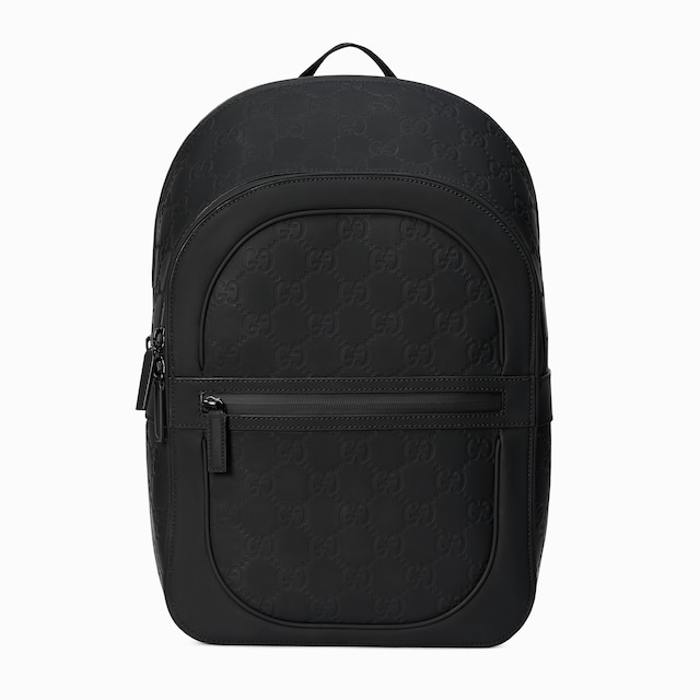 Rubber-effect medium backpack