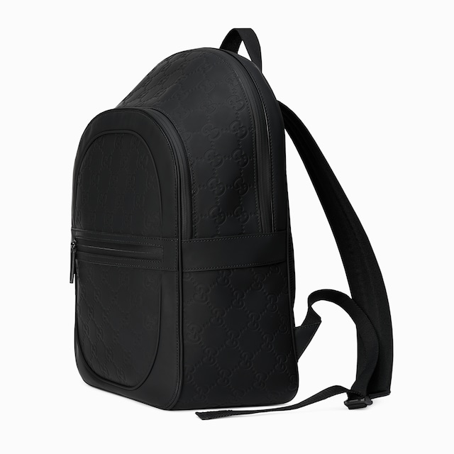 Rubber-effect medium backpack
