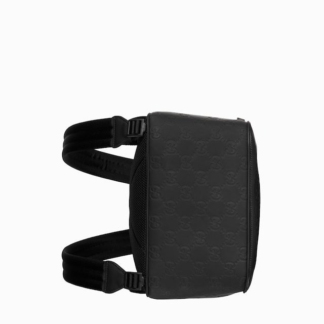 Rubber-effect medium backpack