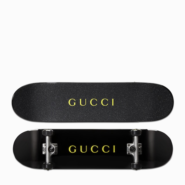 Gucci logo skateboard