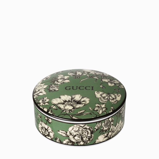 Gucci Flora Sketch print trinket box