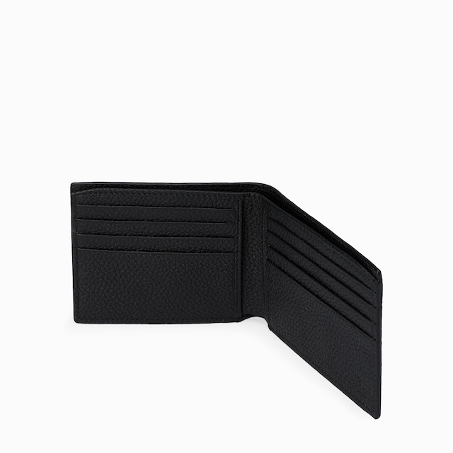 Portafoglio bi-fold con logo Gucci