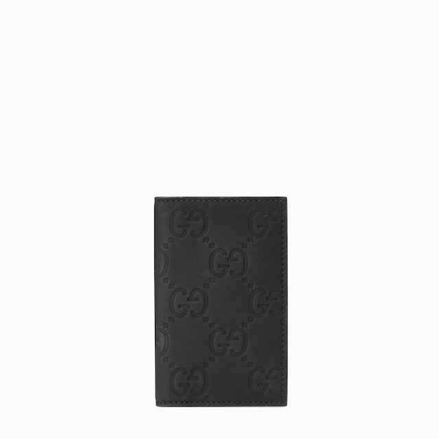 Porte-cartes GG format long effet caoutchouc