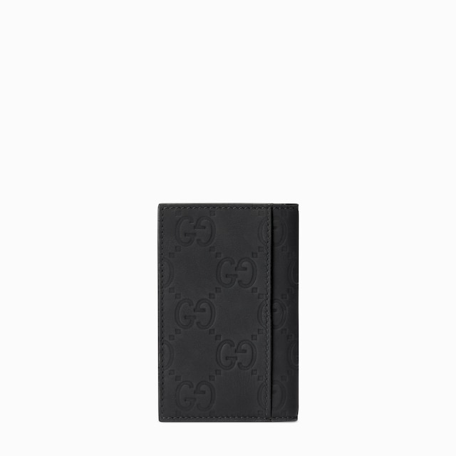 Porte-cartes GG format long effet caoutchouc