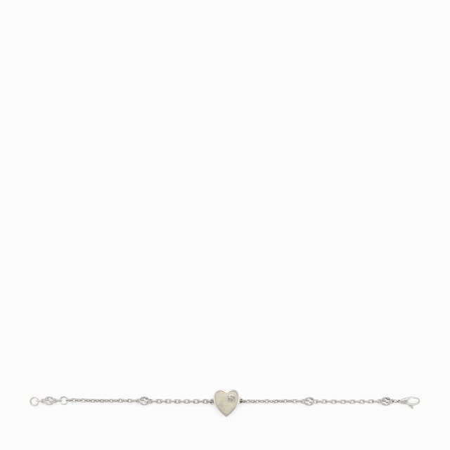 Gucci Heart bracelet with Interlocking G