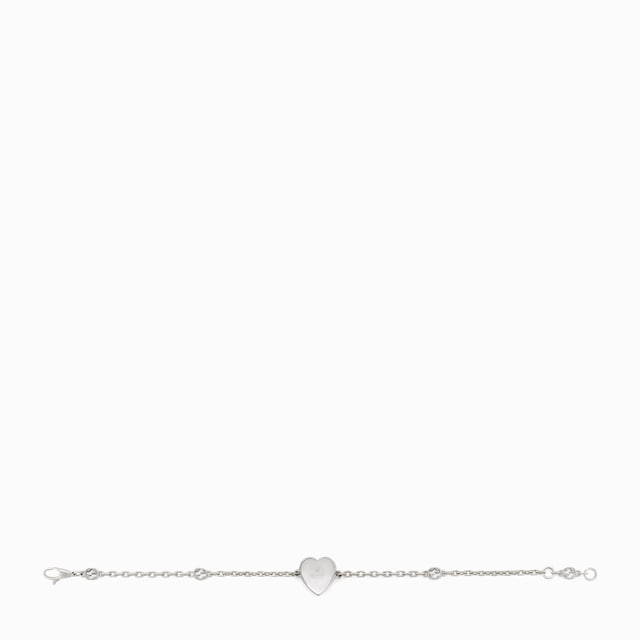 Gucci Heart bracelet with Interlocking G