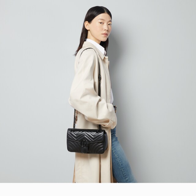 GG Marmont medium shoulder bag - image 5