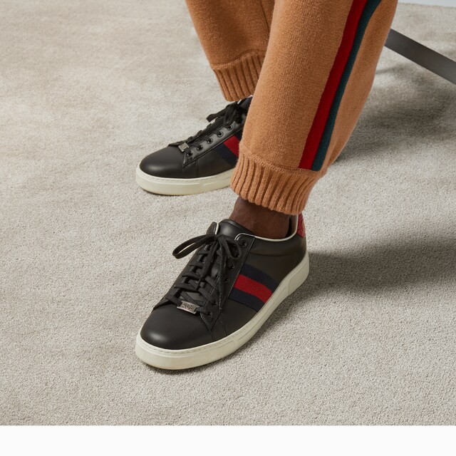Men's Gucci Ace sneaker with Web - image 3