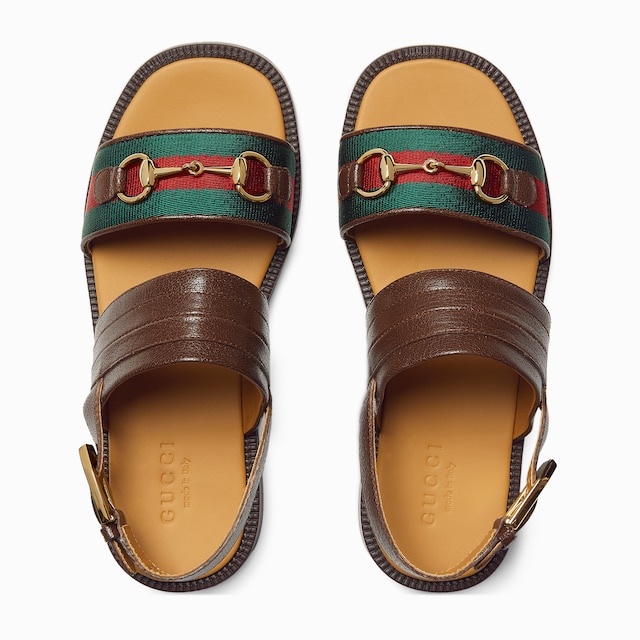 Children Horsebit Web sandal
