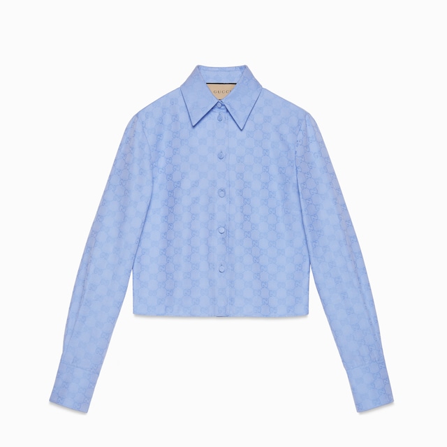 GG Supreme Oxford cotton shirt 