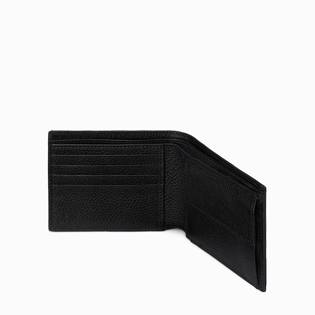 Portafoglio bi-fold con logo Gucci