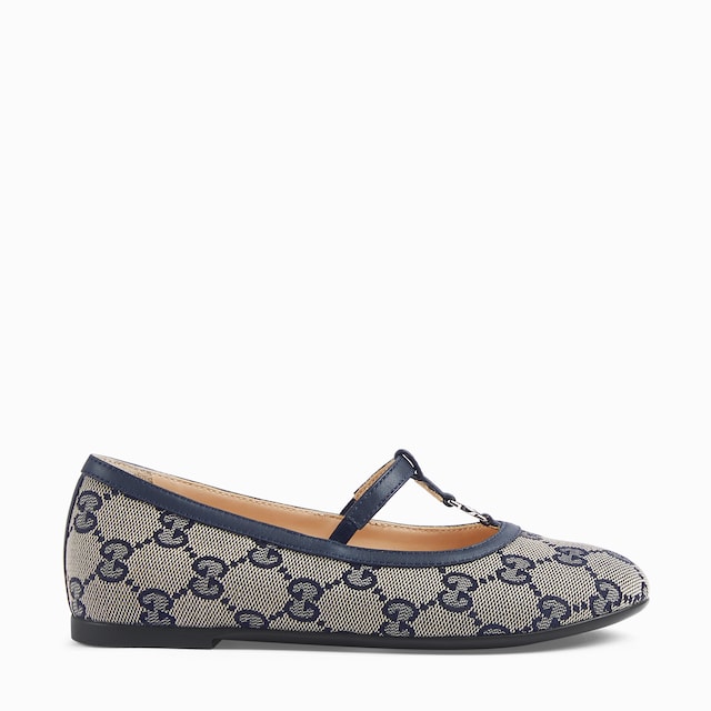Children's Double G ballet flat