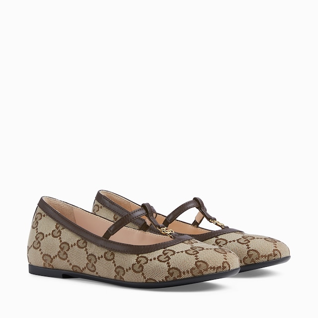 新品　グッチ　キッズ シューズ　バレエシューズ キッズ ハイブランド バレエシューズ | GUCCI® JP