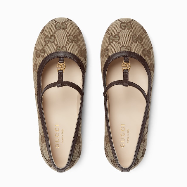 新品　グッチ　キッズ シューズ　バレエシューズ キッズ ハイブランド バレエシューズ | GUCCI® JP