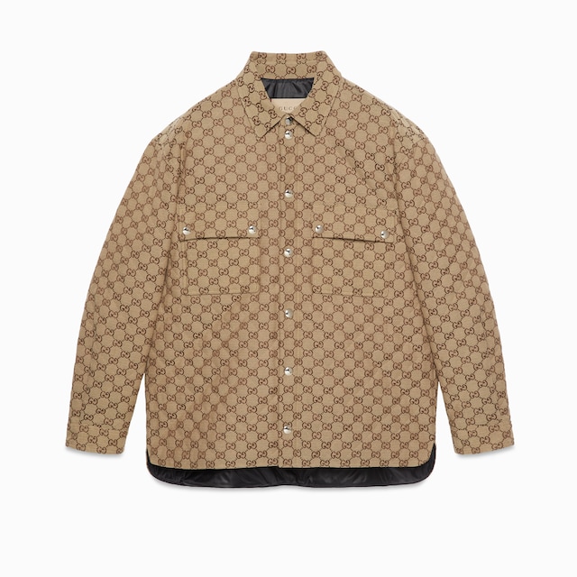 GG canvas shirt