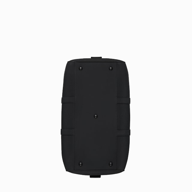 Rubber-effect medium duffle bag