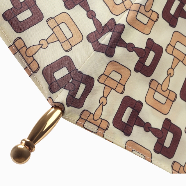 Paraguas de nylon con motivo Gucci Horsebit