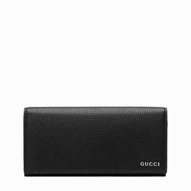 GUCCI 長財布 GUCCI ロゴ ロング ウォレットブラック レザー | GUCCI公式