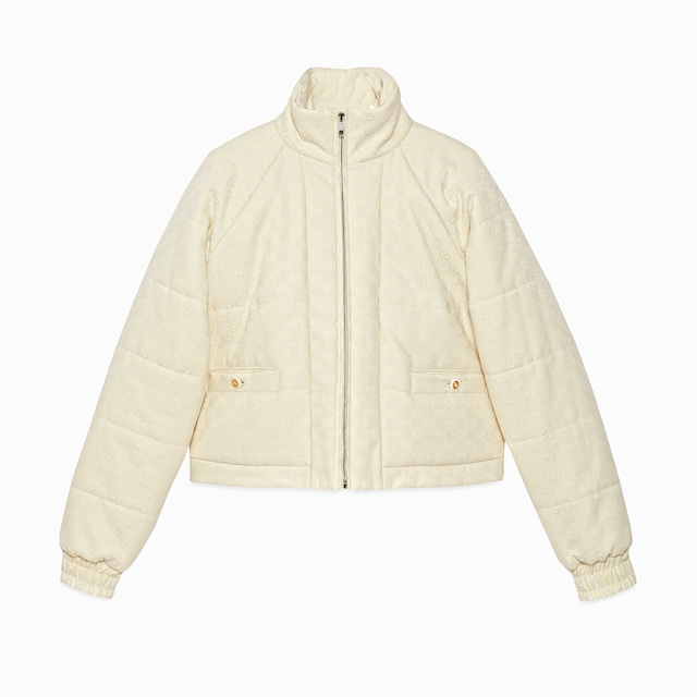GG canvas bomber jacket