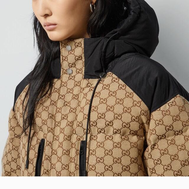 GG canvas bomber jacket - image 5
