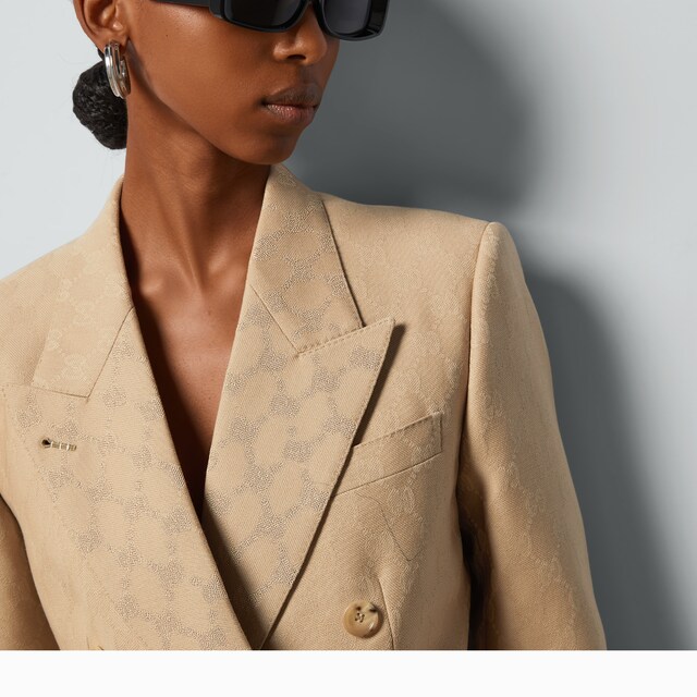 GG wool jacquard jacket - image 4