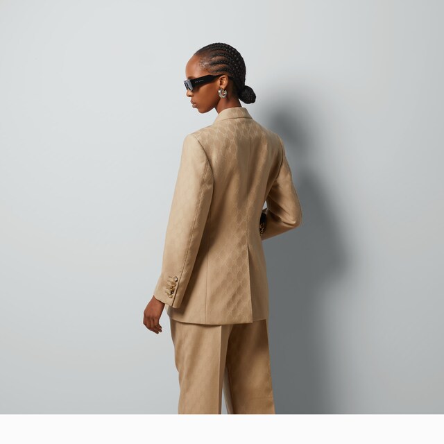 GG wool jacquard jacket - image 2