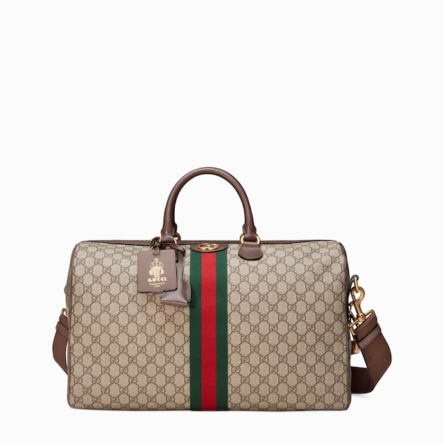 Дорожная сумка Gucci Savoy GG среднего размера