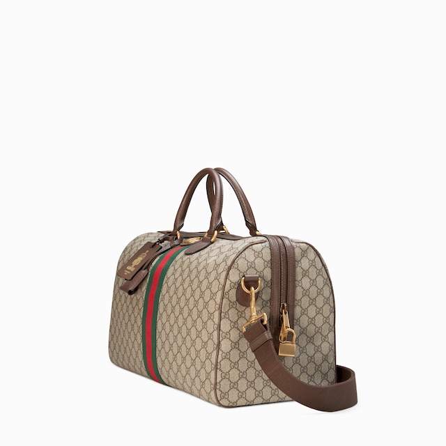 Дорожная сумка Gucci Savoy GG среднего размера