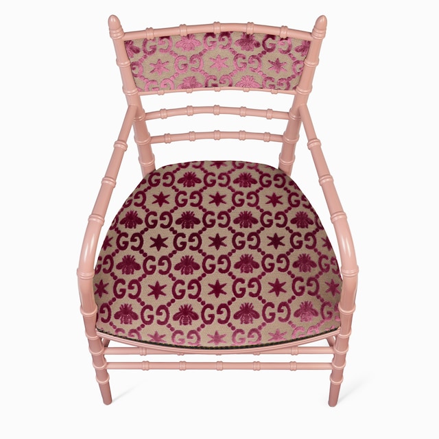 Chiavari-Stuhl mit Armlehne, GG und Bienen