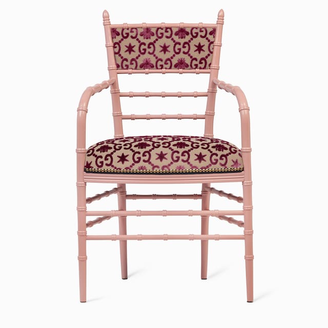 Chiavari-Stuhl mit Armlehne, GG und Bienen