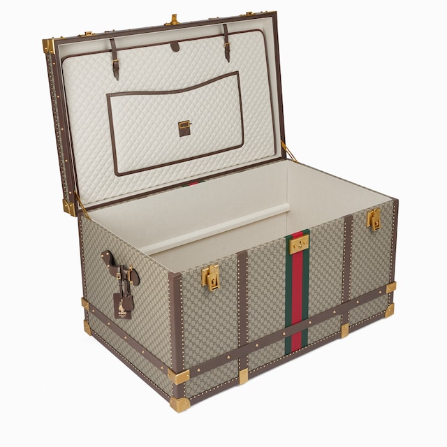 Gucci Savoy系列行李箱